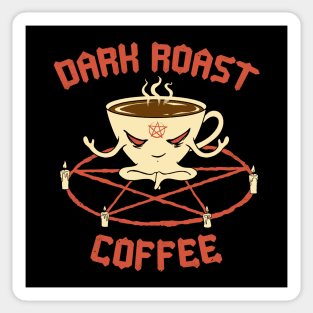 Dark Roast Coffee Sticker